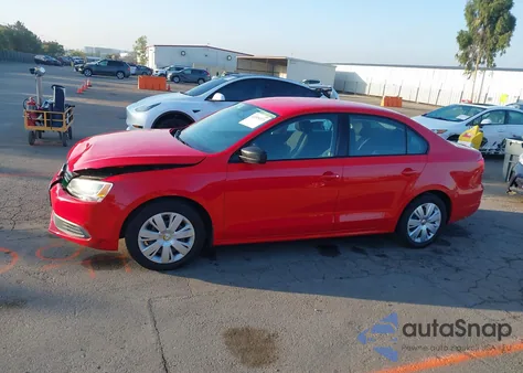 2012 Volkswagen Jetta 2.0L S from USA, damaged, VIN 3VW2K7AJ0CM351086